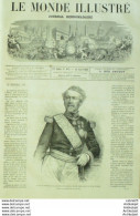 Le Monde Illustré 1869 N°645 Maréchal Niel Marseille (13) Chalons (51) Reims (51) - 1850 - 1899