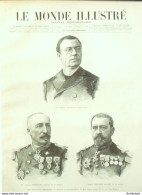 Le Monde Illustré 1893 N°1869 Dahomey Cana Abomey Yokoué Kossoupa - 1850 - 1899