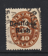 MiNr. D 39 I Gestempelt, Geprüft (0399) - Used Stamps