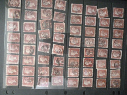 GREAT BRITAIN SG RED PENNY IMPERF Only 1 STAMP [ SELECT ONE AND MENTION ROW AND Stamp L To R] - ....-1951 Pre-Elizabeth II