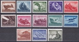 Deutsches Reich 1944 - Mi.Nr. 873 - 885 - Postfrisch MNH - Unused Stamps