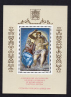 VATICAN 1994 MICHELANGELO. CAPPELLA SISTINA. BLOCK** - Religious