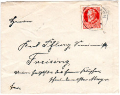 Bayern 1916, Reservestempel EGGLKOFEN R Auf Brief M. 15 Pf. - Brieven En Documenten