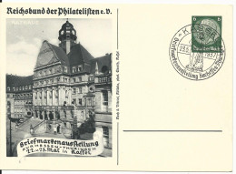 DR PP 127-C53-01, Privat Ganzsache Briefmarken Ausstellung Kassel M. SoStpl. - Cartas & Documentos