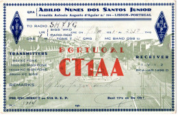 Portugal, Lisboa Radio Postkarte M. Diversen Vermerken - Other & Unclassified