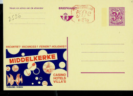 Publibel Neuve N° 2596  + P 010  - ( MIDDELKERKE - Casino - Golf - Tennis) - Publibels