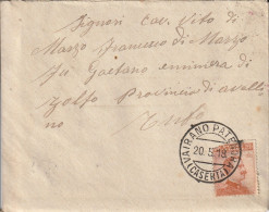 Italy. A205. Vairano Patenora. 1918. Lettera Con Guller VAIRANO PATENORA (CASERTA),  Completa Di Testo. - Marcophilia