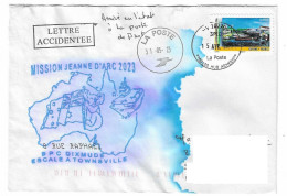 X331 - LETTRE ACCIDENTÉE - MISSION JEANNE D'ARC 2023 - - Lettere Accidentate