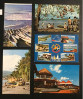 LOT 11: 5 Cartes Postales Anciennes De MARTINIQUE. Bon état. - Other & Unclassified