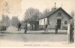 76 MESNIERES #FG56784 LA GARE PASSAGE A NIVEAU - Mesnières-en-Bray