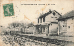 95 MAGNY EN VEXIN #FG56813 LA GARE INTERIEURE - Magny En Vexin