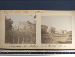 LOT 14 PHOTOS DPT 79 #FG56816 SAUZE FOUILLOUX SAINT MAIXENT CHAUBERT VERS 1900 - Old (before 1900)