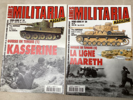 Guerre En Tunisie - 2 Hors-série Armes Militaria Magazine - 86 P Richement Illustrées X 2 - Afrika Korps - Guerra 1939-45