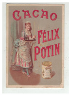 CACAO FELIX POTIN FEMME DE CHAMBRE SERVANTE CHROMO VIELLEMARD - Félix Potin