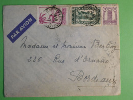 DN17  MAROC    LETTRE  1918 MARRAKESH A BORDEAUX  FRANCE     + + AFF. INTERESSANT +++ - Storia Postale