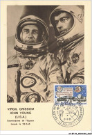 AV-BFP2-0867 - ESPACE - Le Bourget - Cosmonautes De L'espace V. Grissom, J. Young CARTE MAXIMUM - Astronomie