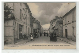 85 SAINTE HERMINE #15543 HOTEL DES VOYAGEURS ROUTE DE FONTENAY NÂ°13 - Sonstige & Ohne Zuordnung