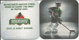 Czech Republic Radegast Supports Moravian Ice-Hockey - Beer Mats