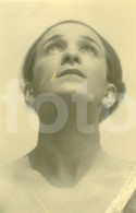 1930s SILVA NOGUEIRA ARTISTIC MAN FRANCIS BAILARINO GRAÇA FACE ORIGINAL ART PHOTO SIGNED FOTO ARTE PORTUGAL GAY INTEREST - Signiert