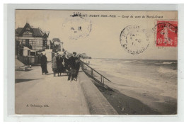 14 SAINT AUBIN SUR MER COUP DE VENT DE NORD OUEST EDIT DELAUNAY - Saint Aubin