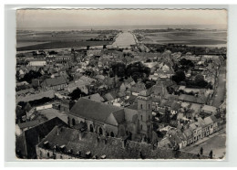 59 GRAVELINES #10050 PANORAMA VERS LE CHENAL NÂ°1034 VUE AERIENNE - Gravelines