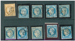 (alm) FRANCE 10 Timbres Anciens NAPOLEON CERES - Andere & Zonder Classificatie