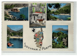 20 A PORTO SOUVENIR HOTEL RIVIERA VUES MULTIPLES AERIENNES N 20 198 88 - Other & Unclassified