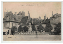 21 DIJON PLACE DES CORDELIERS MONUMENT PIRON NÂ°2 - Dijon