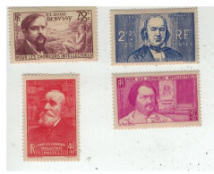 France . Yvert . 436/439 . * . Neuf Avec Charniere - Unused Stamps