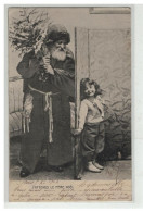 NOEL SAINT NICOLAS #17501 J ATTENDS LE PERE NOEL ENFANT CACHE SAPIN - Saint-Nicholas Day