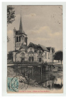 10 PONT SAINTE MARIE PRES TROYES L EGLISE PECHE PECHEURS LAVANDIERE - Autres & Non Classés