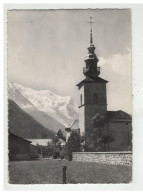 74 ARGENTIERE  ARGENTIERES #13191 L EGLISE ET MONT BLANC VALLEE DE CHAMONIX NÂ°398 - Autres & Non Classés