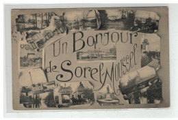 28 UN BONJOUR DE SOREL MOUSSEL VUES MULTIPLES - Sorel-Moussel