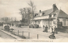 37 VOUVRAY #21082 RESTAUARNT PONT DE CISSE - Vouvray