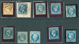 (alm) FRANCE 10 Timbres Anciens NAPOLEON CERES - Other & Unclassified