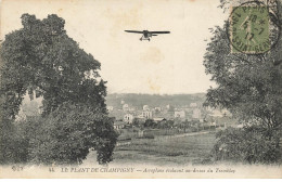 94 CHAMPIGNY SUR MARNE #21832 PLANT DE CHAMPIGNY LE TREMBLAY AVION AEROPLANE AVIATION - Champigny Sur Marne