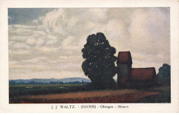 ILLUSTRATEUR HANSI #22092 J-J WALTZ OLTINGEN ALSACE - Hansi