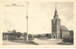 BELGIQUE #22084 SAIVE EGLISE ET ARRET DU VICINAL - Otros & Sin Clasificación