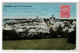 BERMUDES BERMUDA #16743 HAMILTON FROM THE FORT BERMUDA - Bermudes