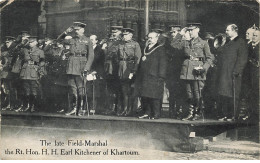 MILITARIA #22487 THE LATE FIELD MARSHAL THE HON EARL KITCHENER OF KHARTOUM SOUDAN MILITAIRE GUERRE COMMEMORATION - Uniforms