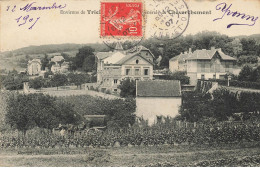 78 CHEVERCHEMONT #22453 PRES TRIEL UNE VUE ATTEALGE VIGNES VIGNOBLE - Sonstige & Ohne Zuordnung