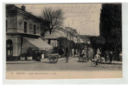 77 MELUN #19601 QUAI ALSACE LORRAINE ATTELAGE - Melun