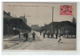 77 MELUN #19592 OCTROI ET AVENUE DE LA GARE  ATTELAGE - Melun