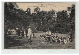 89 SAINT FARGEAU #19135 CHASSE A COURRE LA NAPPE DU CERF CHIENS - Saint Fargeau