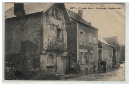 89 CRY SUR ARMANCON #19114 GRANDE RUE ANCIENNE MAISON DE 1604 - Other & Unclassified