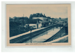 38 SAINT ANDRE LE GAZ LA GARE INTERIEURE NÂ°3850 - Saint-André-le-Gaz