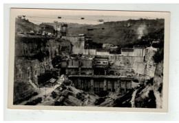 01 GENISSIAT BARRAGE ET USINE VUE AVAL MAI 1947 - Génissiat