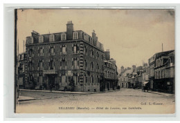 50 VILLEDIEU HOTEL DU LOUVRE RUE GAMBETTA - Villedieu