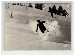 65 BAREGES #11943 NEIGE POUDREUSE SKIEUR CAZAUX NÂ°6010 SKI PISTE STATION EDIT ARTPYR - Altri & Non Classificati