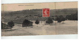 55 LEROUVILLE LES CASERNES D INFANTERIE CARTE TRIPLE - Lerouville